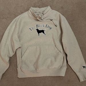 Black dog sweatshirt